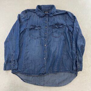 Buffalo David Bitton Blue Button Down Shirt